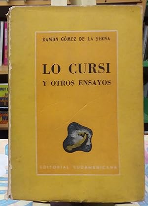 Seller image for Lo Cursi y Otros Ensayos for sale by Librera El Pez Volador