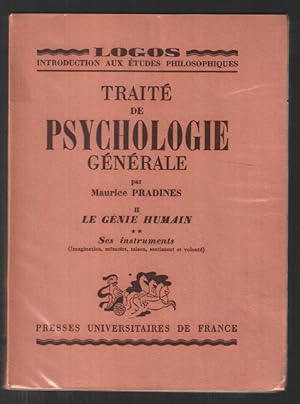 Traité de Psychologie Générale