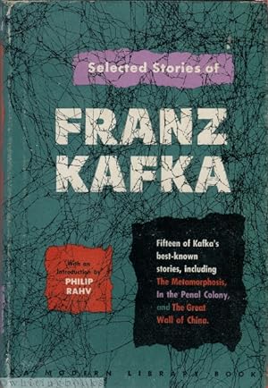 Seller image for Selected Stories of Franz Kafka with an Introduction by Philip Rahv for sale by Whiting Books