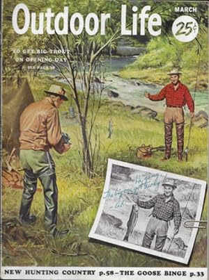 Seller image for Outdoor Life March 1954 for sale by Ridge Road Sight And Sound