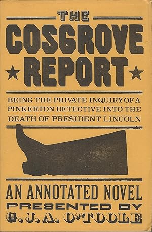 Image du vendeur pour THE COSGROVE REPORT mis en vente par SCENE OF THE CRIME 