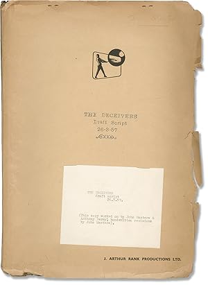 Bild des Verkufers fr The Deceivers (Original screenplay for an unproduced film, John Masters' annotated working copy) zum Verkauf von Royal Books, Inc., ABAA