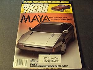 Motor Trend May 1985 Grand Am; Scirocco; Prelude