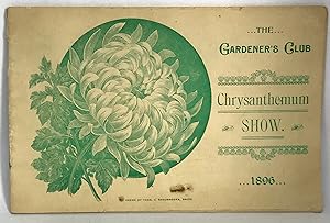 [PROGRAM] The Gardeners' Club. Annual Chrysanthemum Show Music Hall - Baltimore, November 16th to...