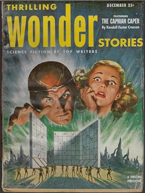 Image du vendeur pour THRILLING WONDER Stories: December, Dec. 1952 ("What's It Like Out There?) mis en vente par Books from the Crypt