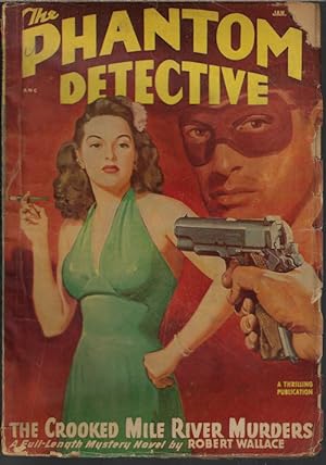 Seller image for THE PHANTOM DETECTIVE: January, Jan. 1948 for sale by Books from the Crypt