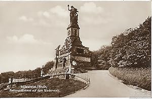 AK Rüdesheim. Rhein. Nationaldenkmal auf dem Niederwald. ca. 1913