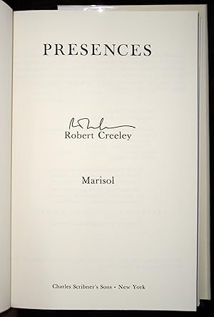 Presences: A Text for Marisol.