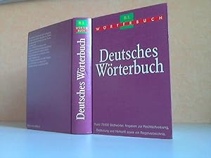 Bild des Verkufers fr Deutsches Wrterbuch mit einem Leitfaden der deutschen Rechtschreibung zum Verkauf von Andrea Ardelt