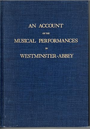 Immagine del venditore per An Account of the Musical Performances in Westminster Abbey, and the Pantheon . . . in Commemoration of Handel venduto da G.F. Wilkinson Books, member IOBA