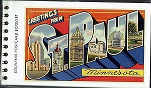 Historic St. Paul MN Postcard Booklet