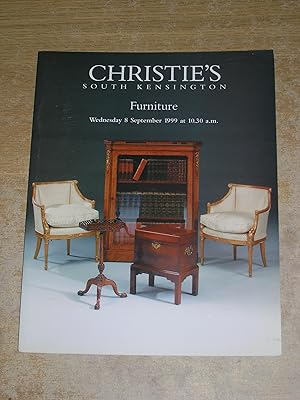 Christies South Kensington Furniture Wednesday 8 September 1999