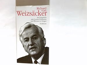 Bild des Verkufers fr Richard von Weizscker im Gesprch mit Gunter Hofmann und Werner A. Perger zum Verkauf von Antiquariat Buchhandel Daniel Viertel