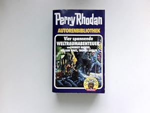 Bild des Verkufers fr Vier spannende Weltraumabenteuer : Perry Rhodan Autorenbibliothek. zum Verkauf von Antiquariat Buchhandel Daniel Viertel