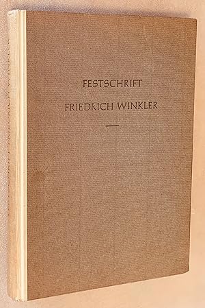 Festschrift Friedrich Winkler