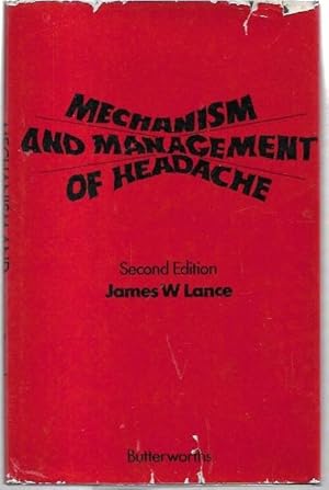 Seller image for Mechanism and Management of Headache. Second Edition. for sale by City Basement Books