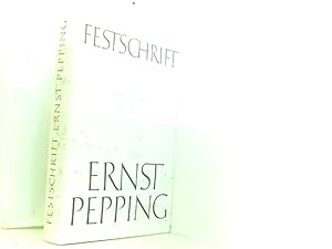 Bild des Verkufers fr Festschrift Ernst Pepping zum Verkauf von Book Broker