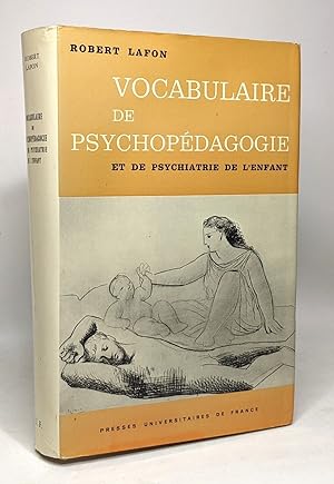 Immagine del venditore per Vocabulaire de psychopdagogie et de psychiatrie de l'enfant venduto da crealivres
