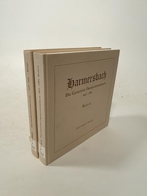 Imagen del vendedor de Harmersbach. Bd 1-2. Bd 1: Die Geschichte eines Tales. 1139-1812. 1989. Bd. 2: Die Gemeinde Oberharmersbach. 1812-1991. a la venta por Antiquariat Bookfarm