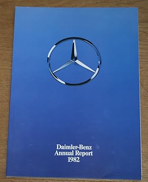 Bild des Verkufers fr Daimler-Benz Aktiengesellschaft Stuttgart. Annual Report 1982. zum Verkauf von Antiquariat Gallenberger