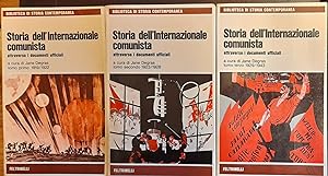 STORIA DELL'INTERNAZIONALE COMUNISTA ATTRAVERSO I DOCUMENTI UFFICIALI (3 Volumi)