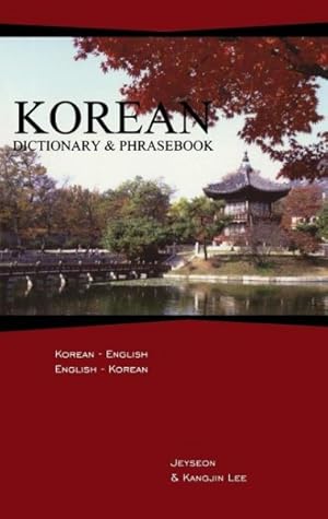 Image du vendeur pour Korean Dictionary & Phrasebook : Korean-English/English-Korean mis en vente par GreatBookPrices