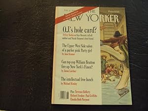 The New Yorker Feb 6 1995 O.J.'s Hole Card (Kato Did It)