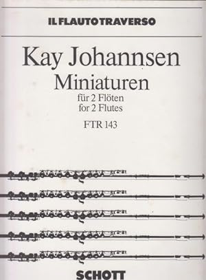 Imagen del vendedor de Miniatures for 2 Flutes a la venta por Hancock & Monks Music