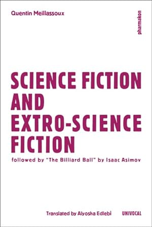 Bild des Verkufers fr Science Fiction and Extro-Science Fiction zum Verkauf von GreatBookPrices