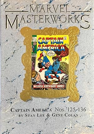 Imagen del vendedor de MARVEL MASTERWORKS Vol. 139 (Gold Foil Edition) : CAPTAIN AMERICA Nos. 125-136 a la venta por OUTSIDER ENTERPRISES