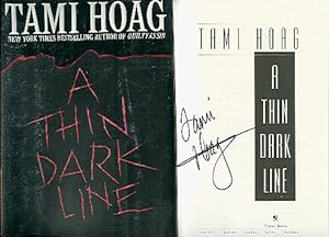 Imagen del vendedor de A THIN DARK LINE a la venta por ODDS & ENDS BOOKS