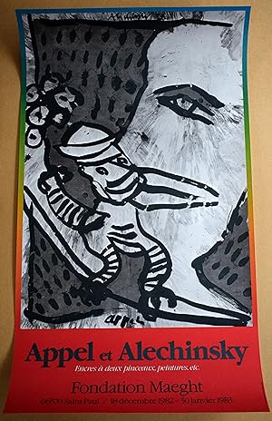 Immagine del venditore per Karel Appel et Alechinsky - Affiche venduto da Kees van Dongen - Art