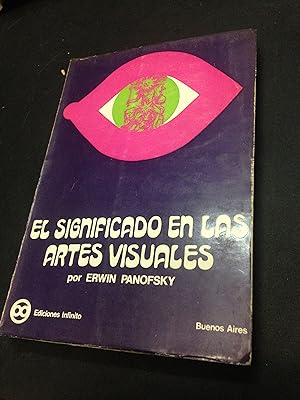 Imagen del vendedor de El significado en las artes visuales a la venta por Vrtigo Libros