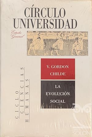 Imagen del vendedor de La evolucin social a la venta por LIBRERA SOLN