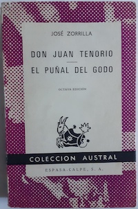 Imagen del vendedor de Don Juan Tenorio / El pual del godo a la venta por Librera Ofisierra