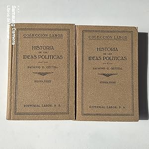 Seller image for Historia de las ideas polticas. Traduccin del ingls y Prlogo de Teodoro Gonzlez Garca. for sale by Libros de Ultramar. Librera anticuaria.