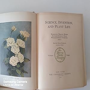 Image du vendeur pour Science, Invention and Plant life. Volume Eight. mis en vente par Libros de Ultramar. Librera anticuaria.