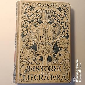 Imagen del vendedor de Historia de la literatura. a la venta por Libros de Ultramar. Librera anticuaria.