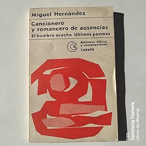 Imagen del vendedor de El hombre acecha. Otros poemas. Cancionero y romancero de ausencias. ltimos poemas. a la venta por Libros de Ultramar. Librera anticuaria.