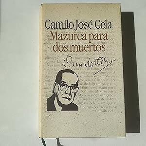 Image du vendeur pour Mazurca para dos muertos. mis en vente par Libros de Ultramar. Librera anticuaria.