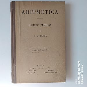 Imagen del vendedor de Aritmtica. Curso medio. Libro del alumno. a la venta por Libros de Ultramar. Librera anticuaria.