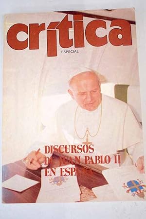 Imagen del vendedor de Discursos de Juan Pablo II en España a la venta por Alcaná Libros