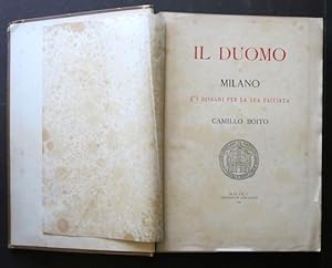 Seller image for Il Duomo di Milano e i disegni per la sua Facciata. for sale by BOTTEGHINA D'ARTE GALLERIA KPROS