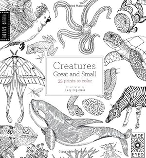 Immagine del venditore per Field Guide: Creatures Great and Small: 35 prints to color venduto da Bellwetherbooks