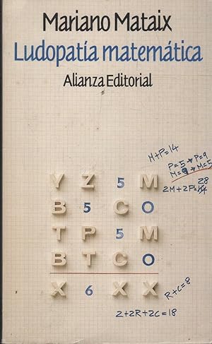 Imagen del vendedor de LUDOPATA MATEMTICA Coleccin El Libro de Bolsillo a la venta por Librera Hijazo