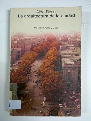 Bild des Verkufers fr La arquitectura de la ciudad zum Verkauf von Libros Ambig