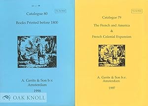 Seller image for Two catalogues issued by A. Gerits & Son b.v. for sale by Oak Knoll Books, ABAA, ILAB