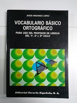 Imagen del vendedor de Vocabulario Bsico Ortogrfico a la venta por Libros Ambig