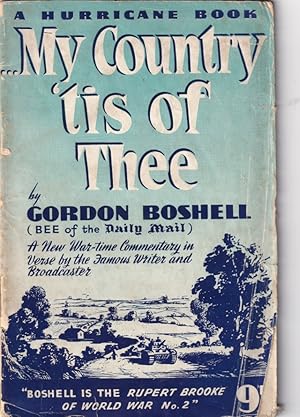 Seller image for My Country 'tis of Thee (A Hurricane Book) for sale by Broadwater Books