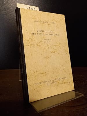 Seller image for Kernprobleme der Rechtsphilosophie mit Nachwort von Erik Wolf. [Von Alexander Graf zu Dohna]. for sale by Antiquariat Kretzer